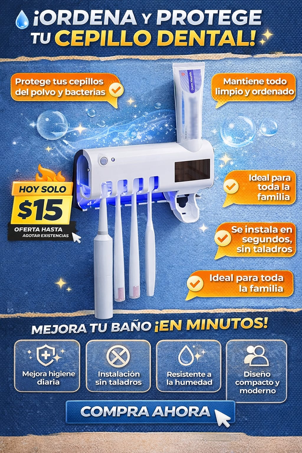 Esterilizador De Cepillos